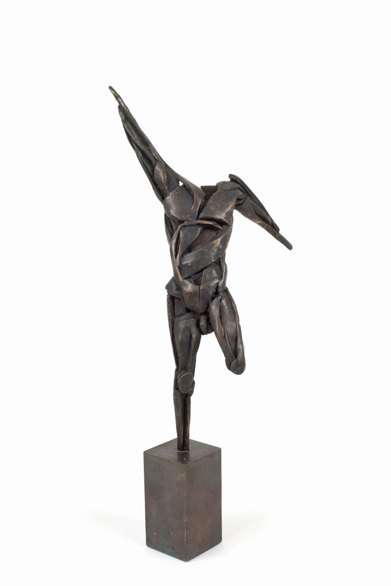 Peter Van Damme - Scultura in Bronzo "figuur"