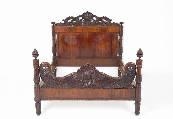 Mahogany bed
