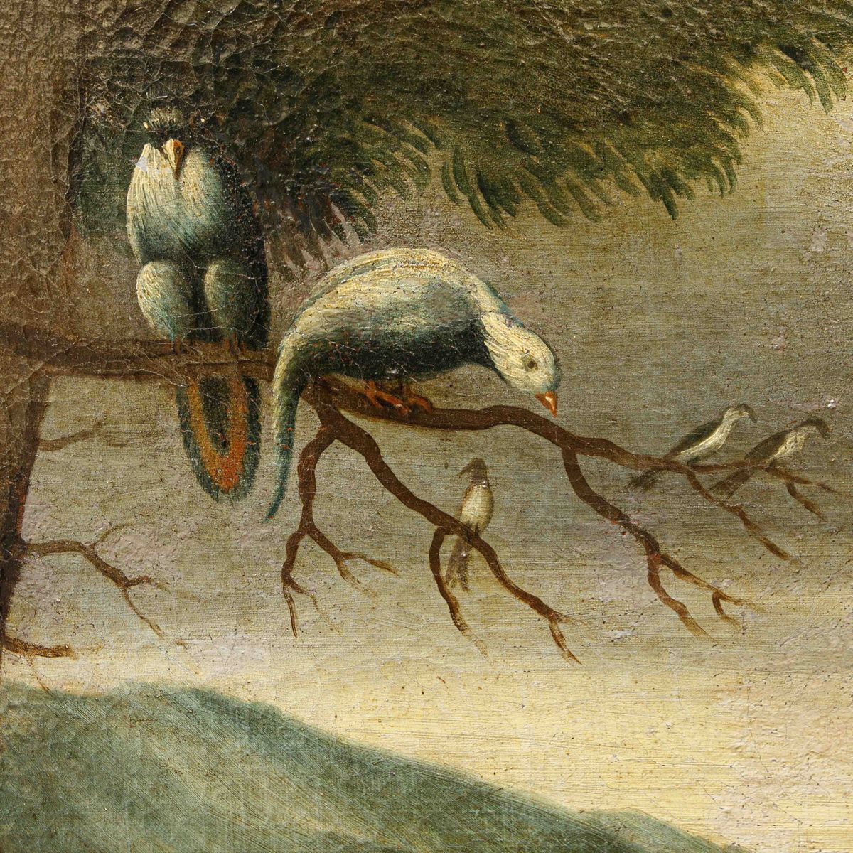 Dipinto "orfeo Incanta gli Animali"