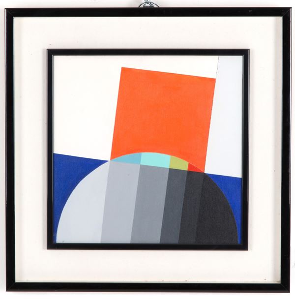 EUGENIO CARMI - Painting "UNTITLED"