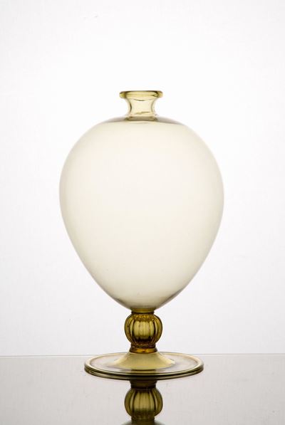 Vaso Veronese in Vetro Soffiato per Venini