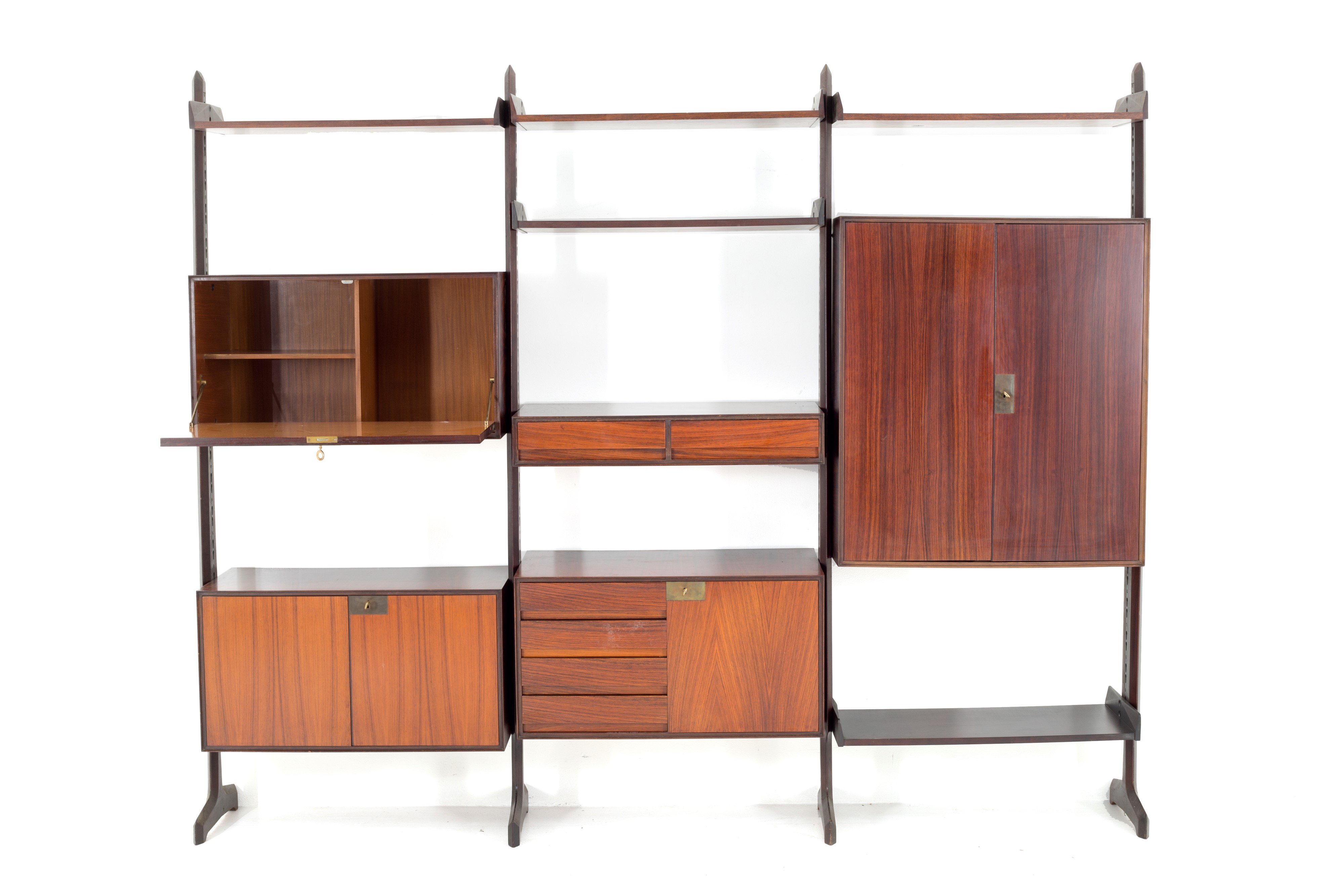 Libreria modulare autoportante