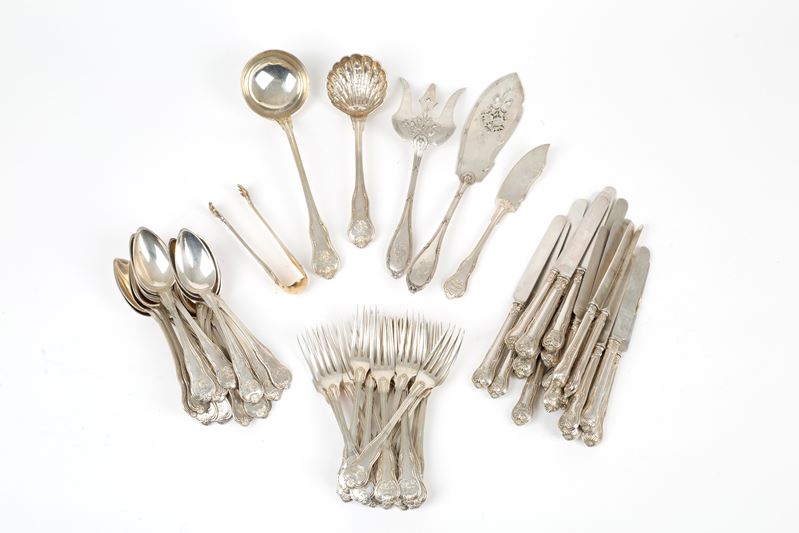 Servizio di posate in argento