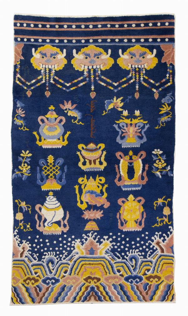 Ningxia rug. East Turkestan
