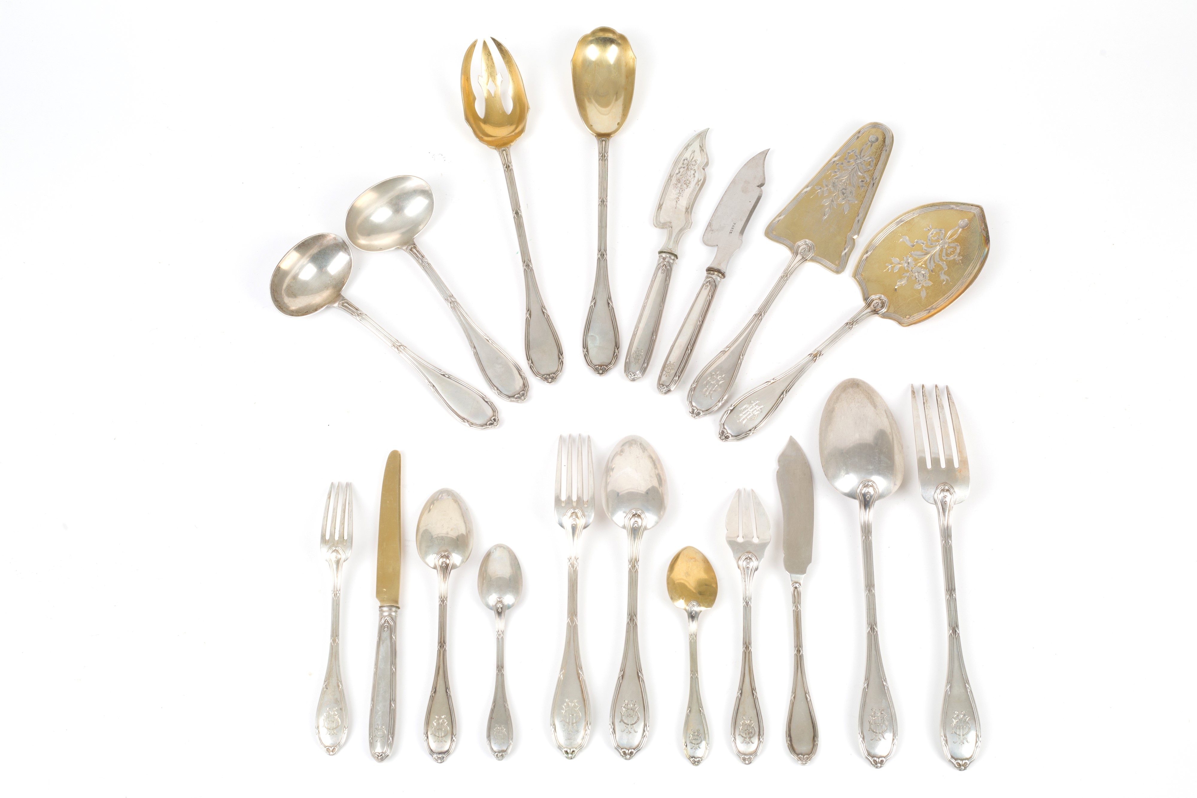 Servizio di posate in argento