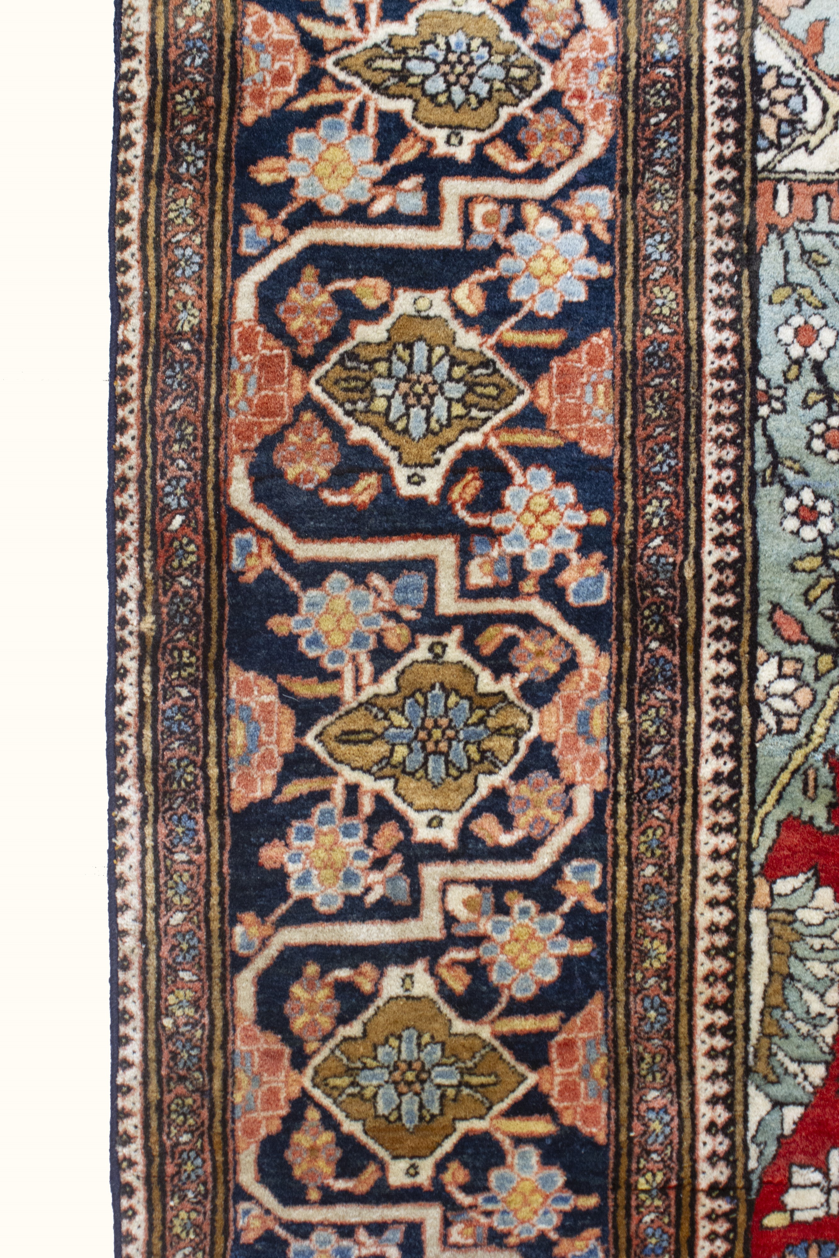 Tappeto Kashan Mohtashem, Persia, circa 1900, 203x128 cm