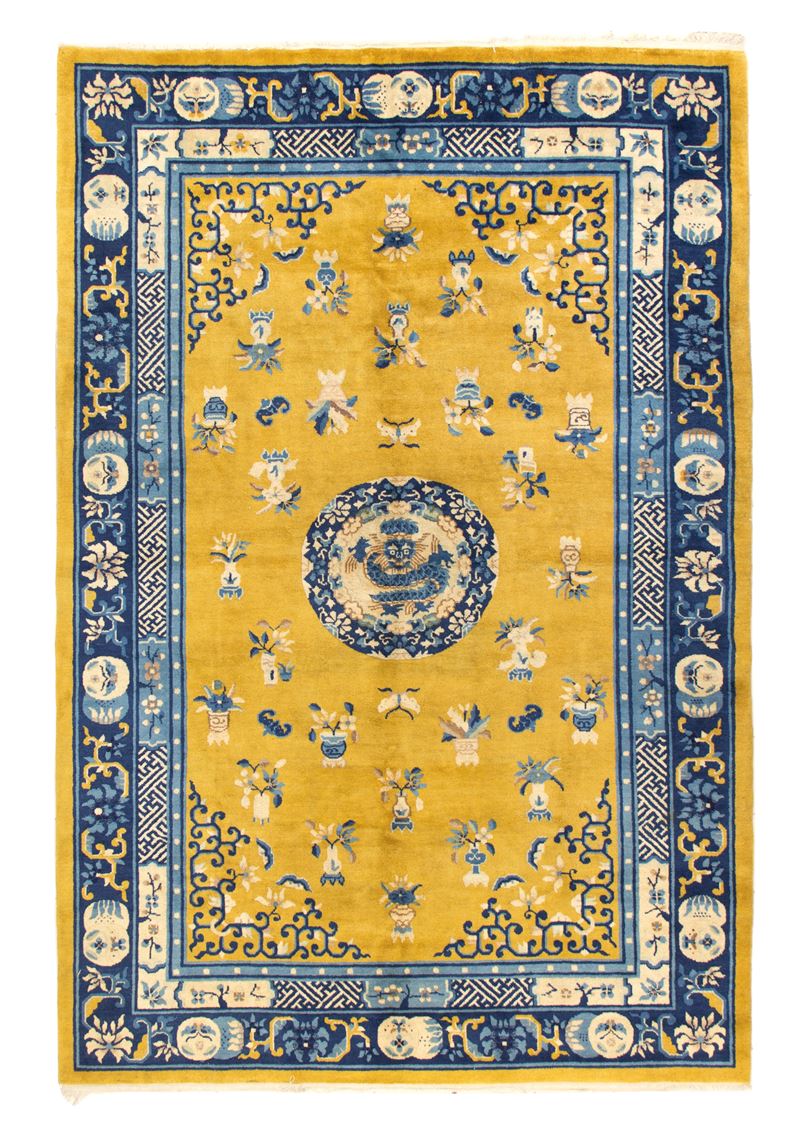 Tappeto Pekino. Cina