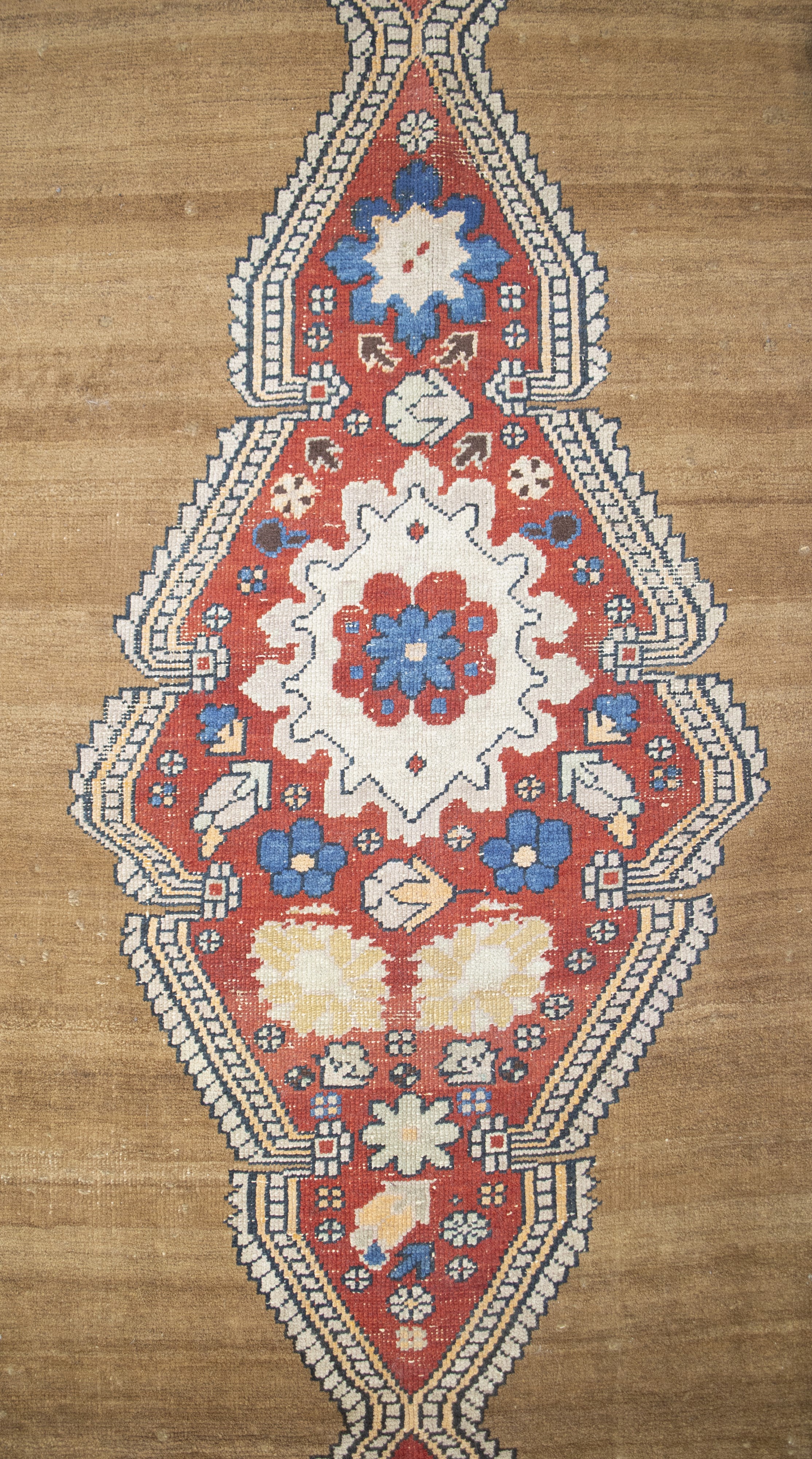 Tappeto Henegun persiano, fine XIX secolo, 338×165 cm ca.