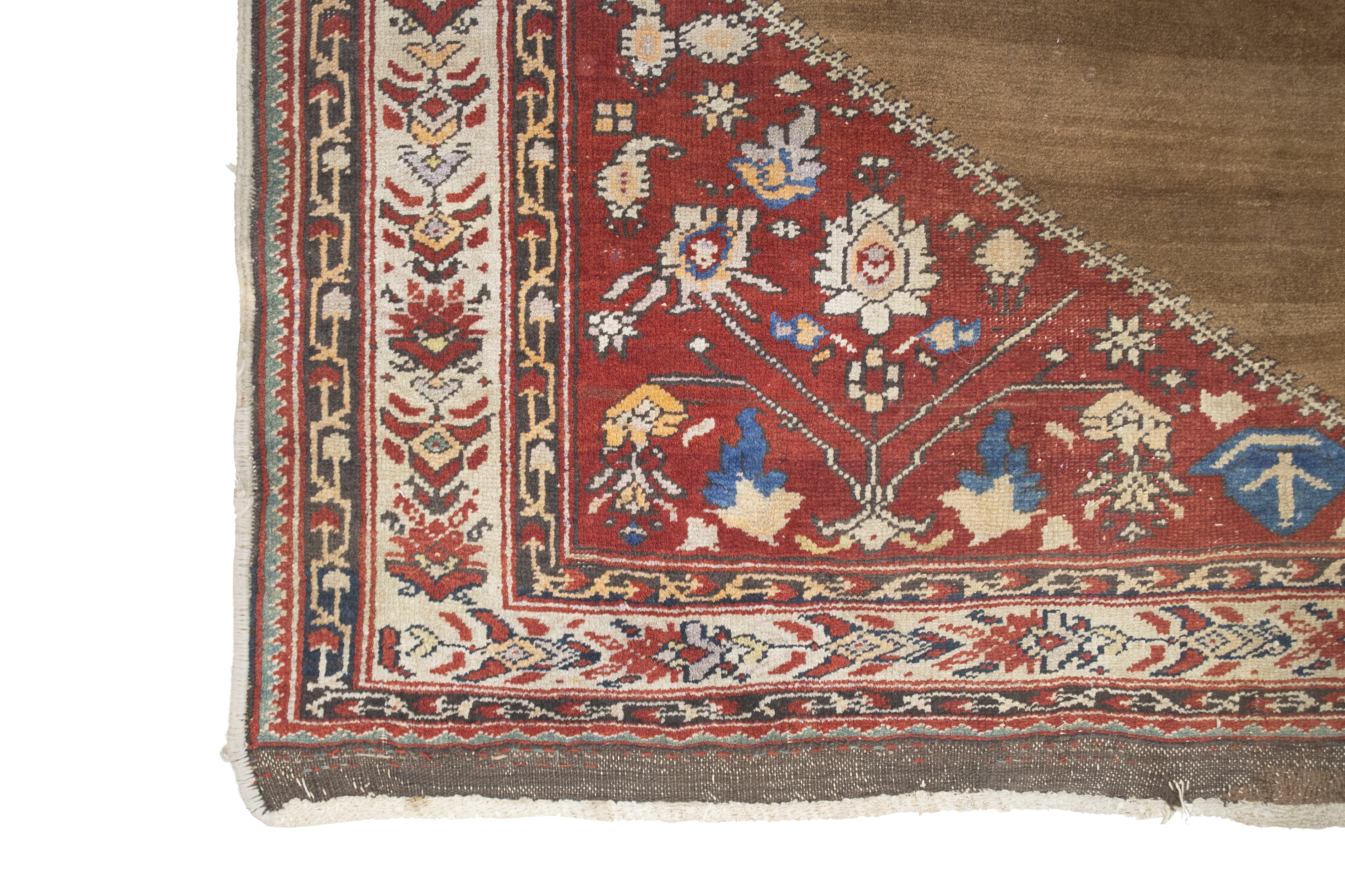 Tappeto Henegun persiano, fine XIX secolo, 338×165 cm ca.