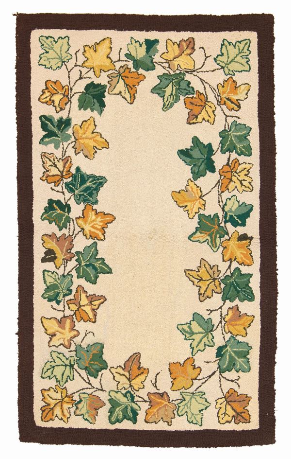 Hook rug. United States