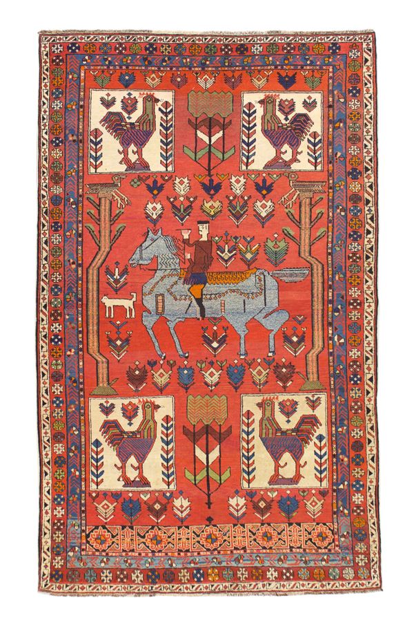 Figured Shirwan rug. Caucasus