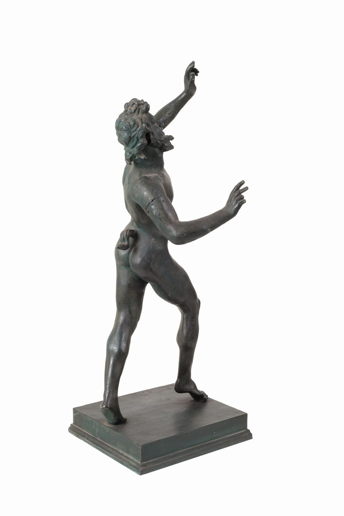 Scultore anonimo, Fauno danzante in bronzo
