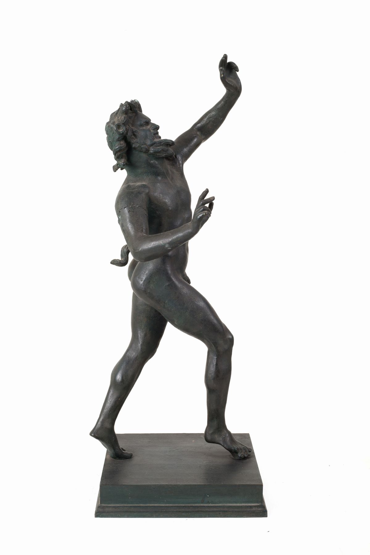 Scultore anonimo, Fauno danzante in bronzo