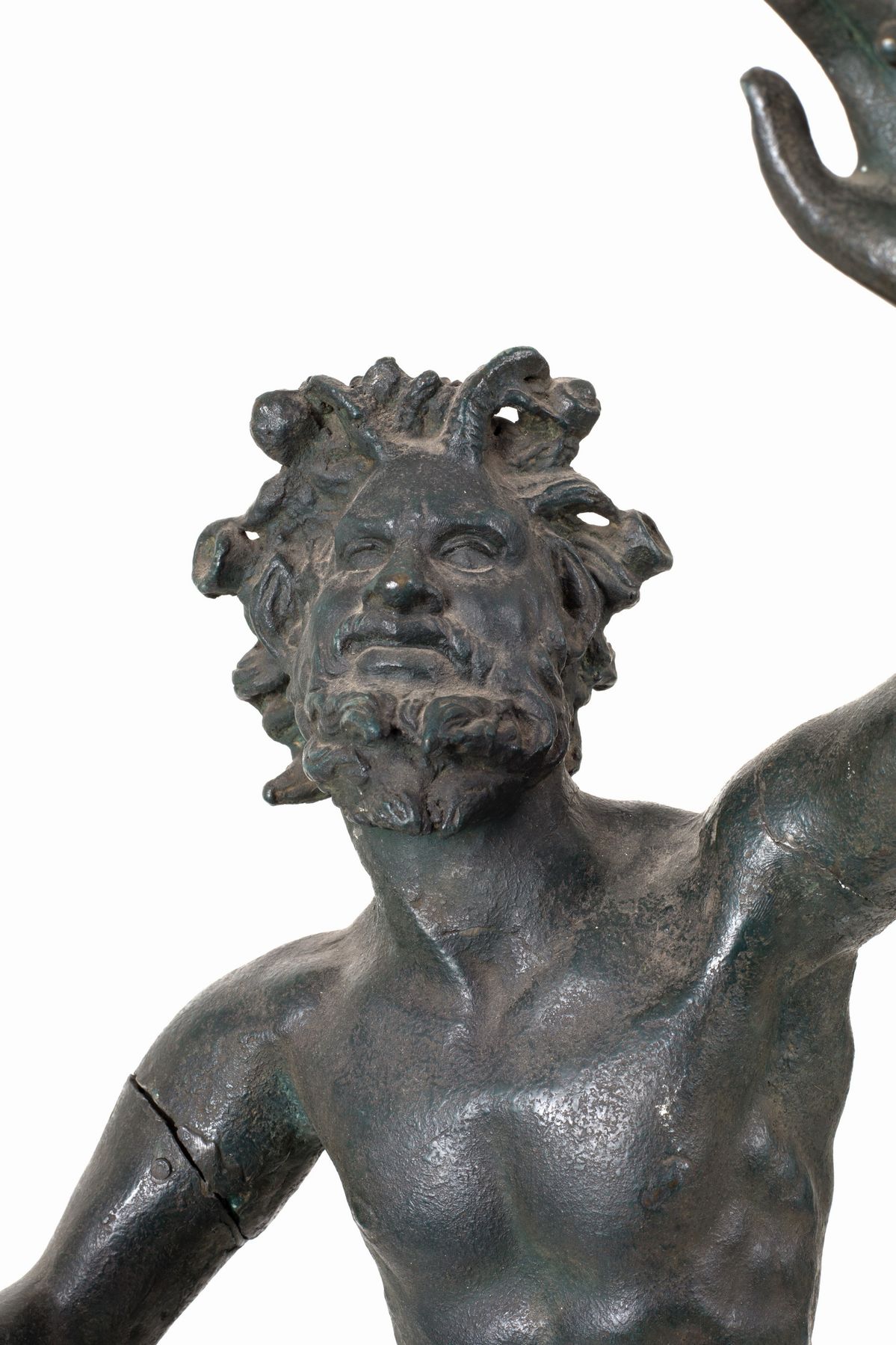 Scultore anonimo, Fauno danzante in bronzo