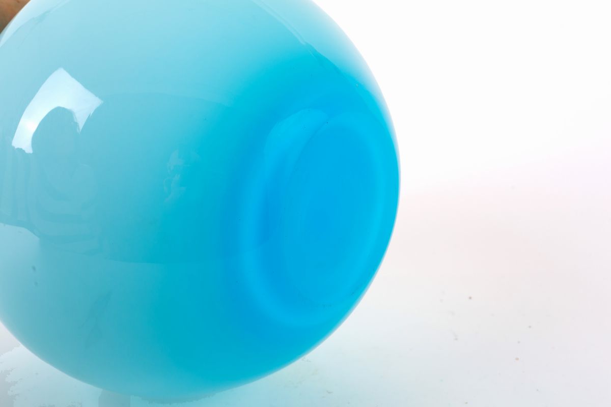 Vaso a Bolla Azzurro