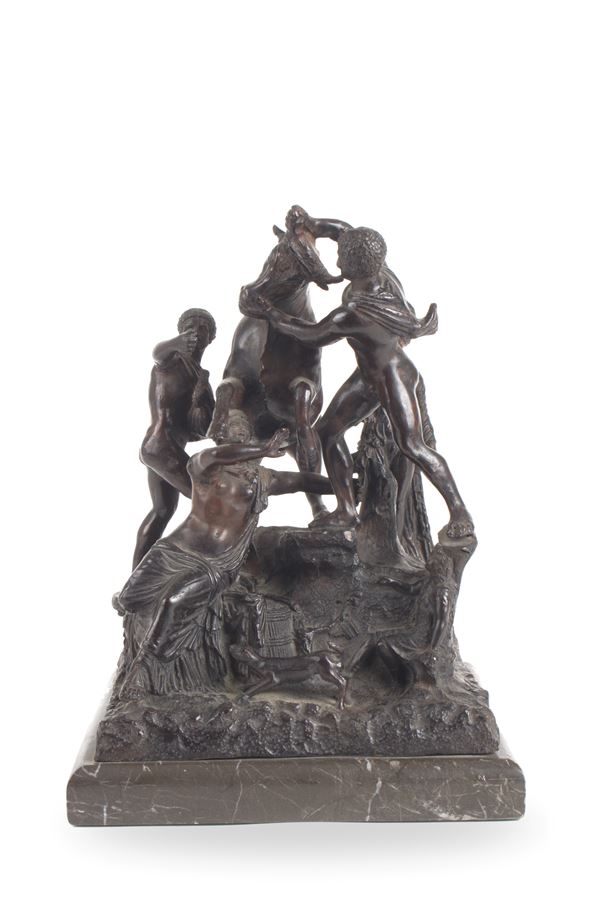 Bronze sculpture "DIRCE'S TORTURE"