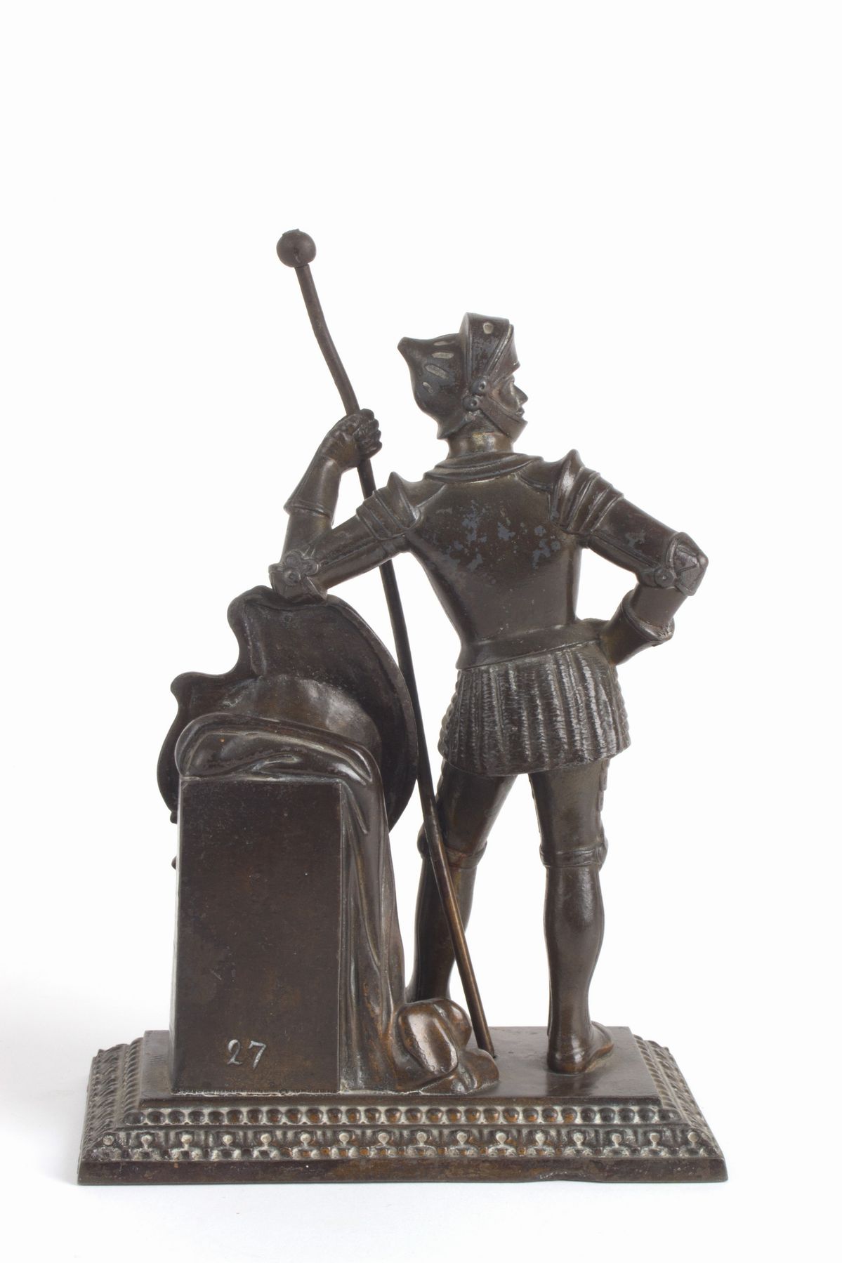 Scultura in Bronzo "uomo D'armi"