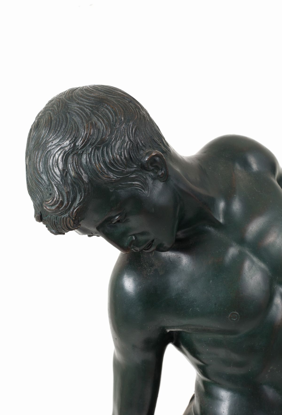 Annibale De Lotto - Scultura in Bronzo "ragazzo Morso dal Granchio"