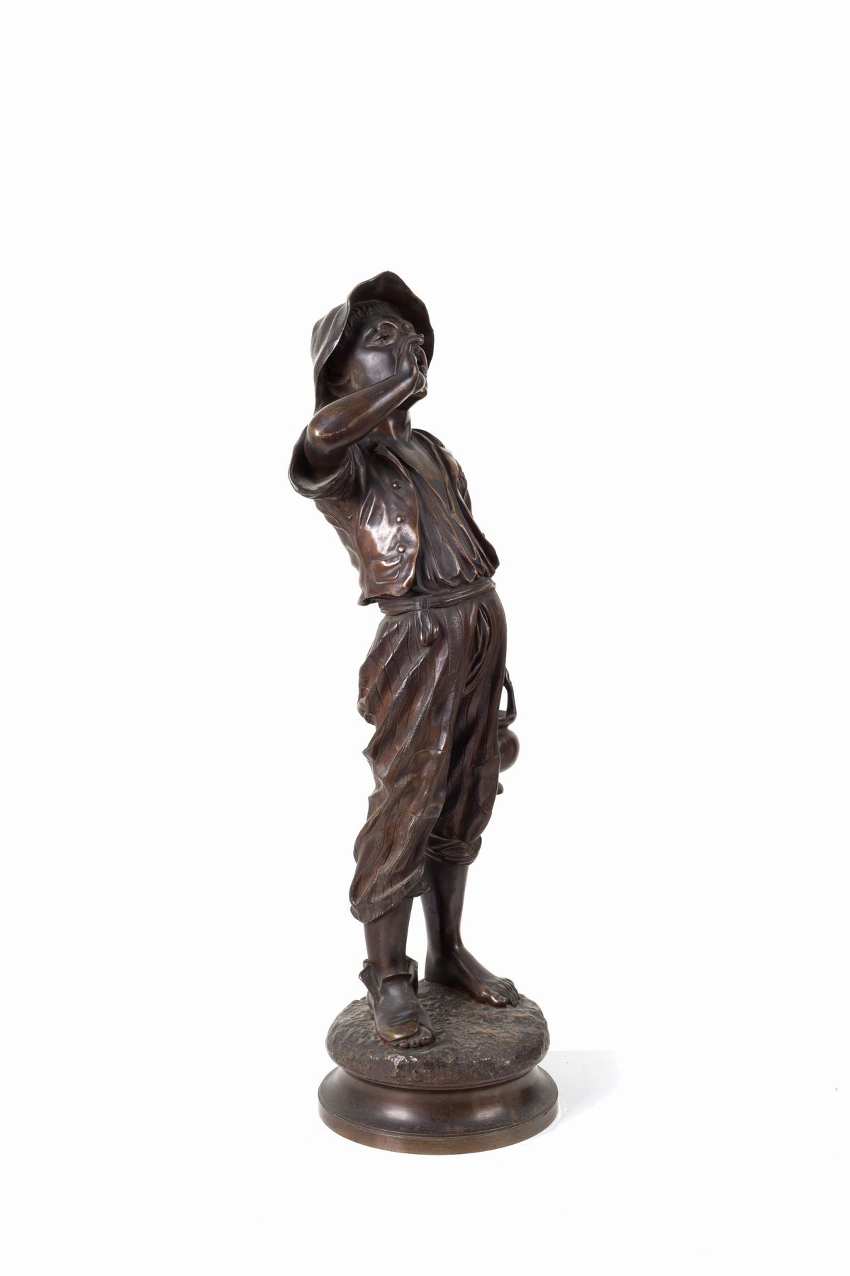 Paul Dubois - Scultura in Bronzo "il Portatore D'acqua"