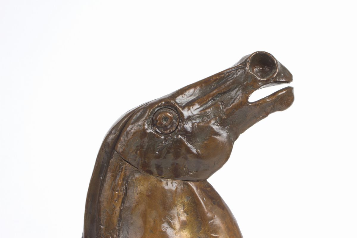 Bruno Cassinari, Miguel Ortiz Berrocal - Scultura "il Cavallo 1973"