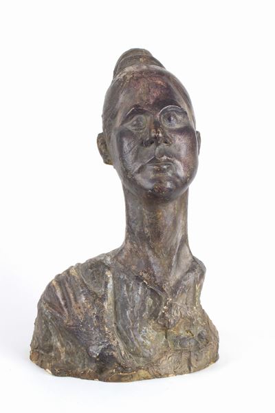 Scultura "busto di Donna"