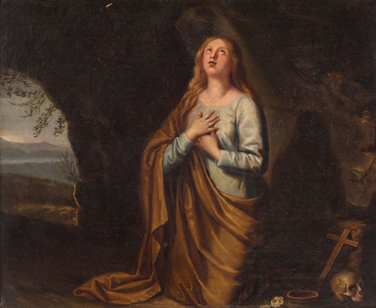 Dipinto "maria Maddalena Penitente"
