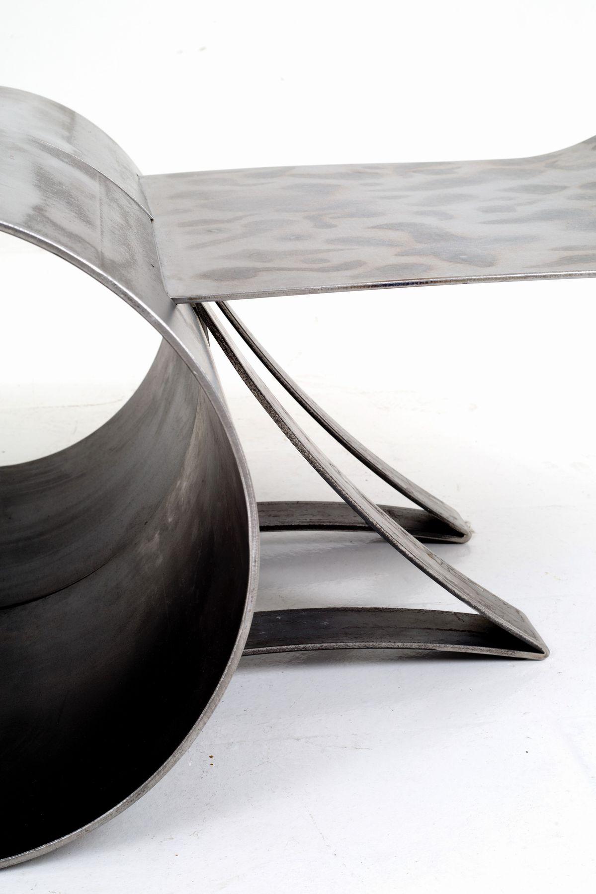 Giovanni Grismondi - Chaise Longue in Lastra di Ferro