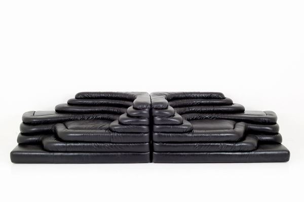 UBALD KLUG - Pair of Terrazza sofas for DE SEDE