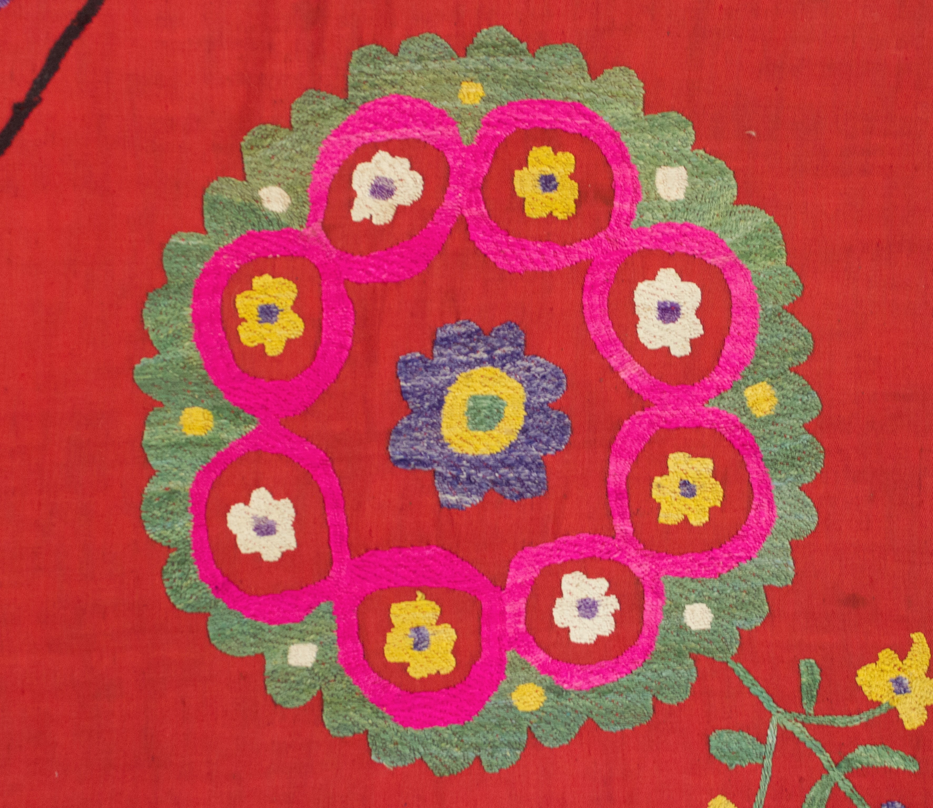 Tessuto Suzani. Uzbekistan