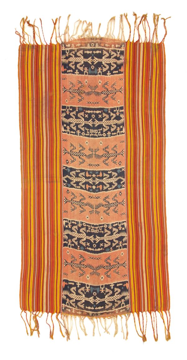 Tessuto Ikat Timor. Indonesia