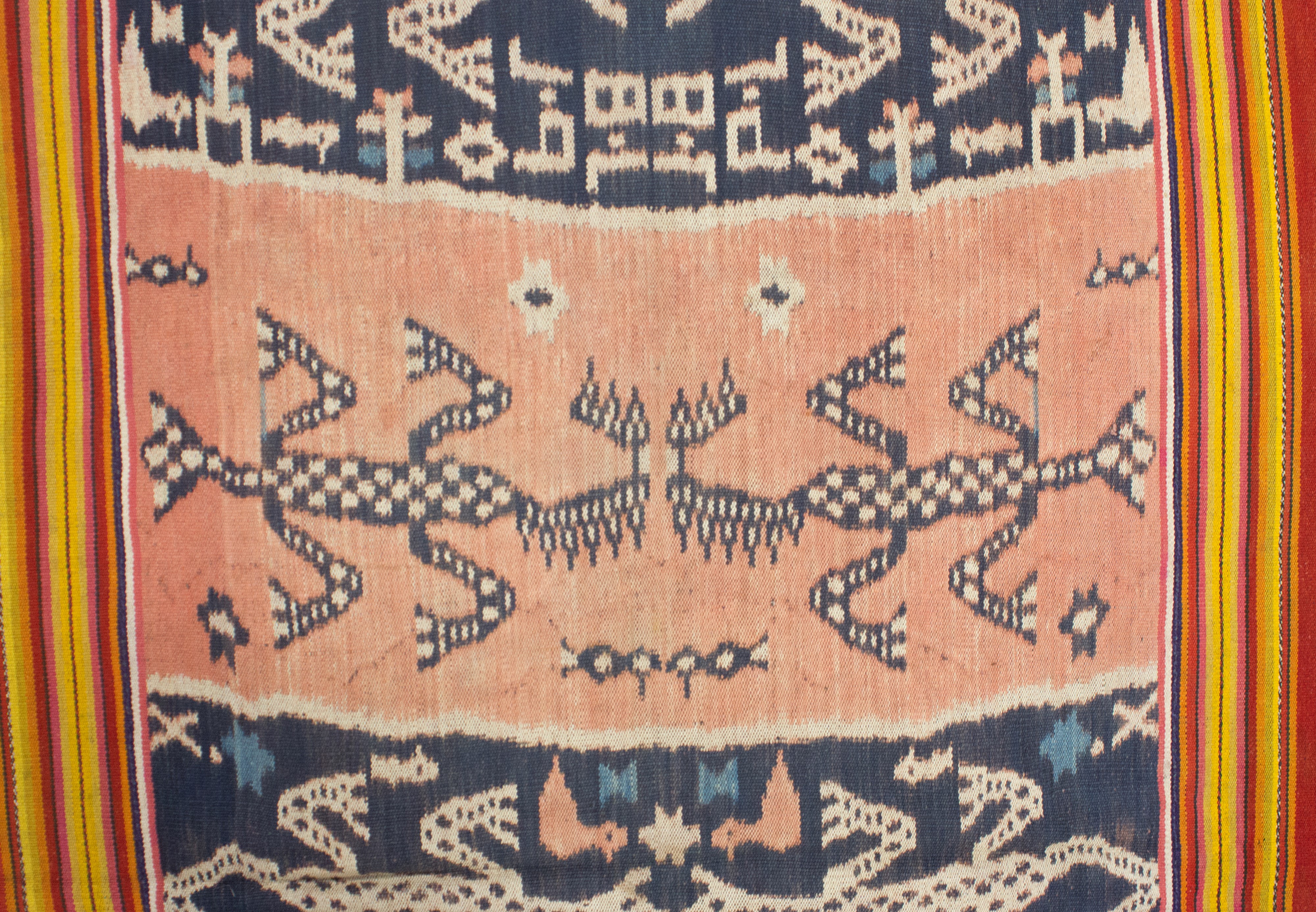 Tessuto Ikat Timor. Indonesia