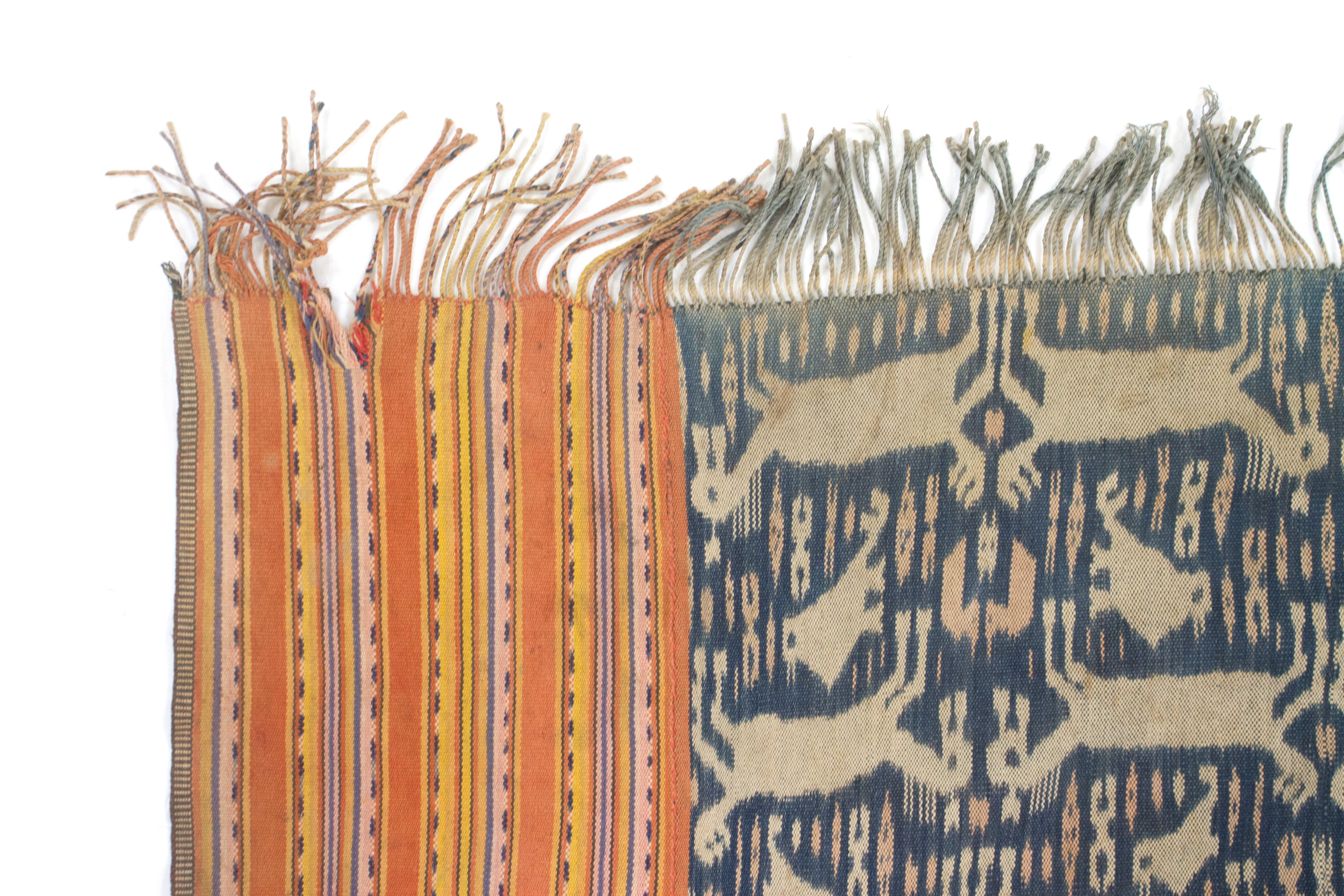 Tessuto Ikat Timor. Indonesia