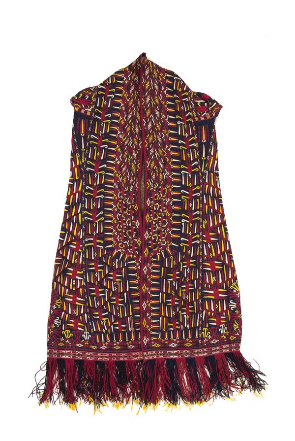 Chyrpy ceremonial dress. Tekke tribe, Western Turkmenistan