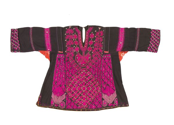 Hand embroidered dress. Afghanistan