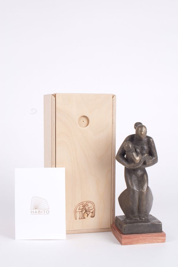 GIUSEPPE RIVADOSSI - Sculpture "MATER AMABILIS"