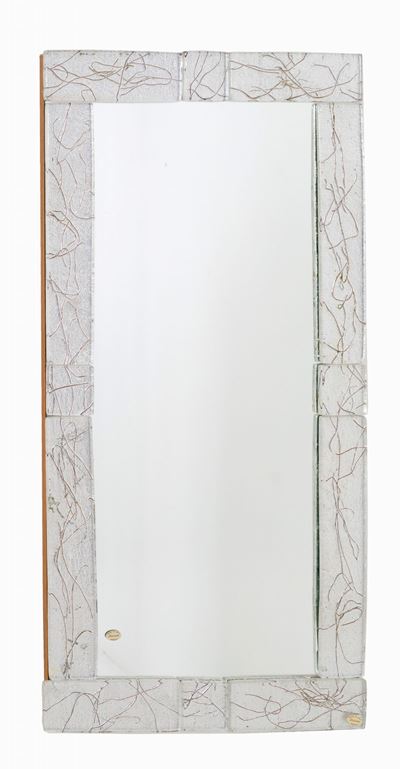 Specchio con Cornice Bianca