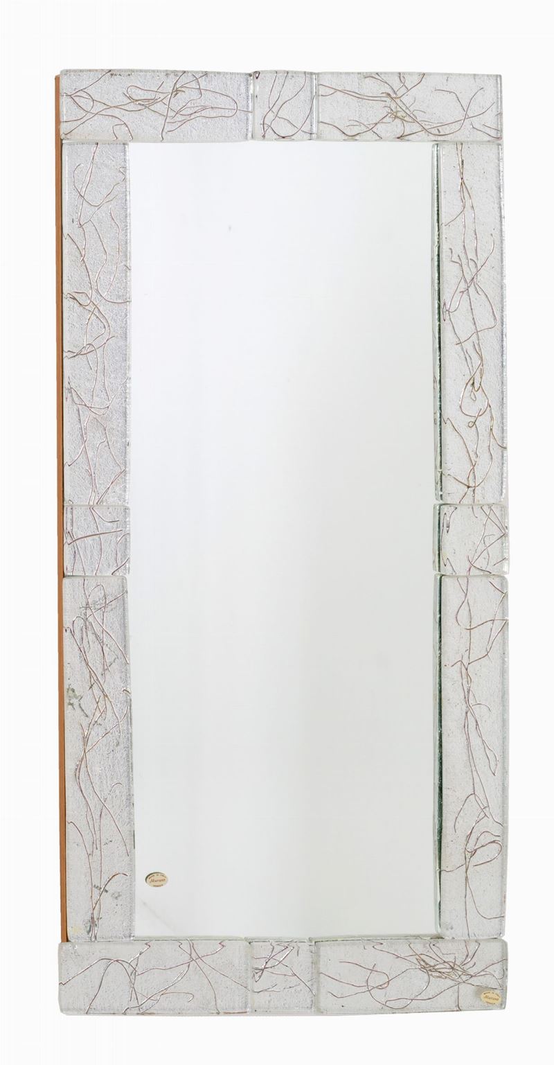 Specchio con Cornice Bianca