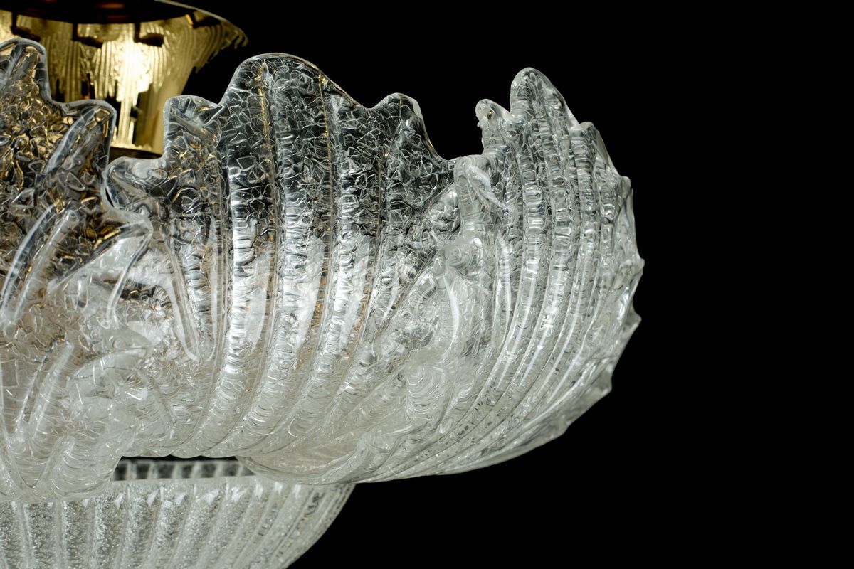 Lampadario in Vetro