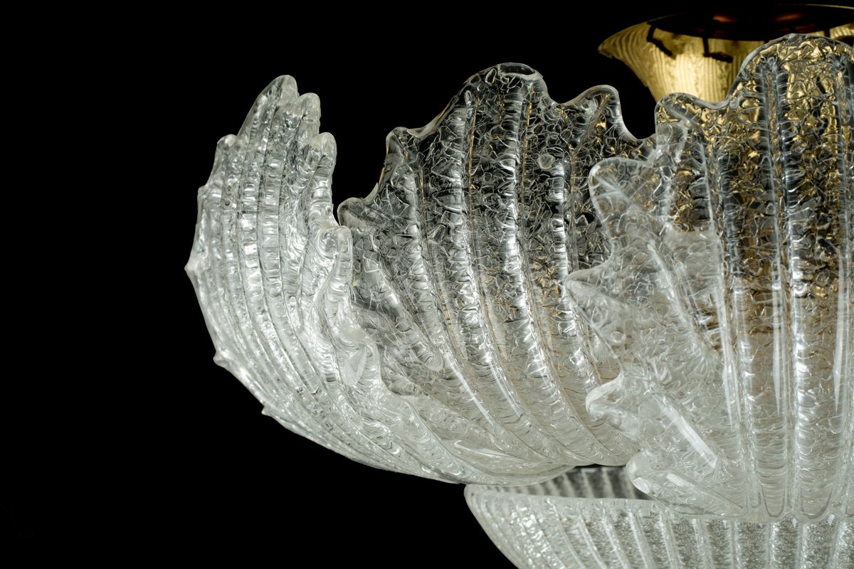 Lampadario in Vetro