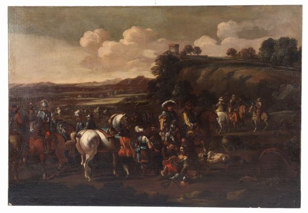 "THE STOPOVER" painting