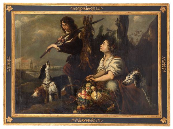 Painting "STILL LIFE WITH CHARACTERS"