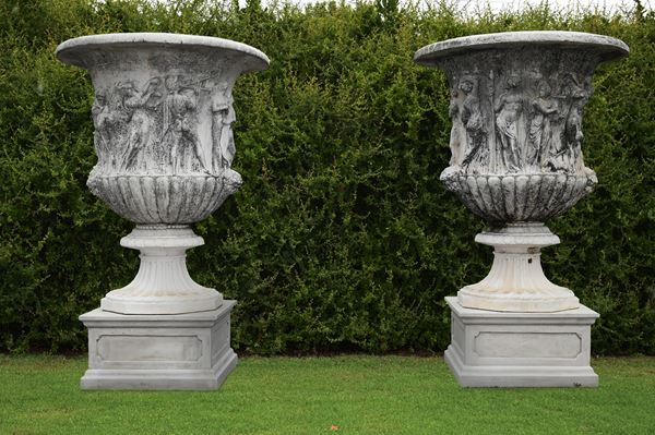 Pair of large vases
