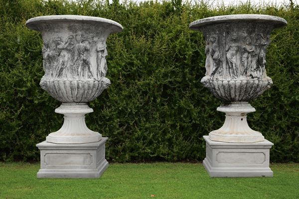 Coppia di grandi vasi  - Asta  MILANO DECOR - Antiques, Fine Art, Wine & Design Auction - Viscontea Casa d'Aste