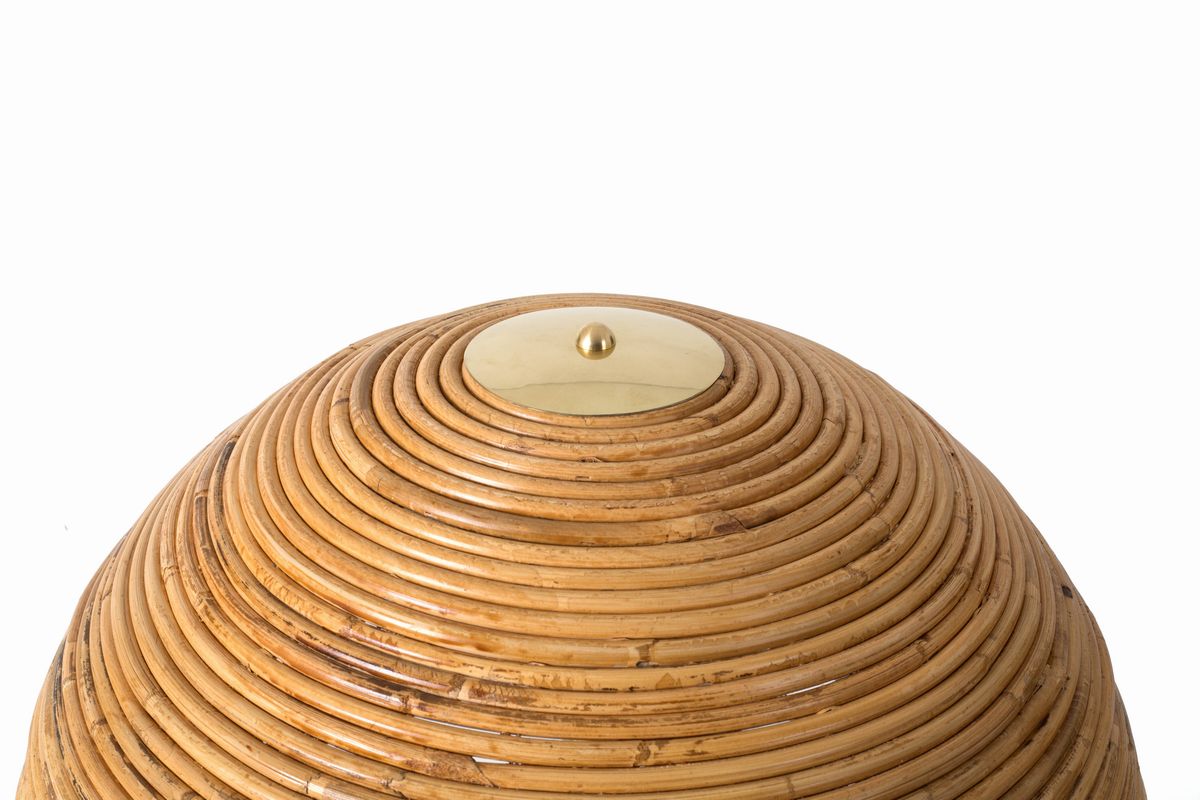 Lampada da Tavolo in Midollino