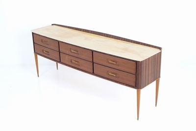 Sideboard con Piano in Onice