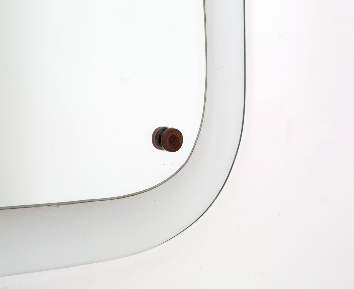 Specchiera in Vetro Sagomato. Fontana Arte (attr.)
