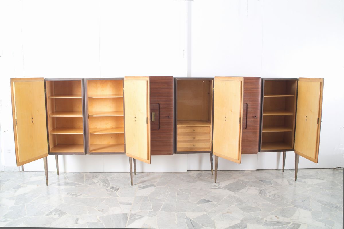Osvaldo Borsani - Credenza a Tre Moduli