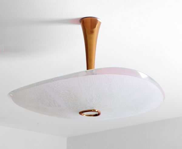MAX INGRAND - Lampadario modello 1748  per FONTANA ARTE
