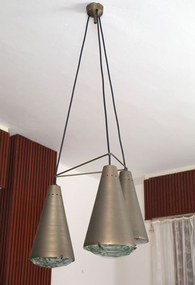 Lampadario Mod. 2126 per Fontana Arte
