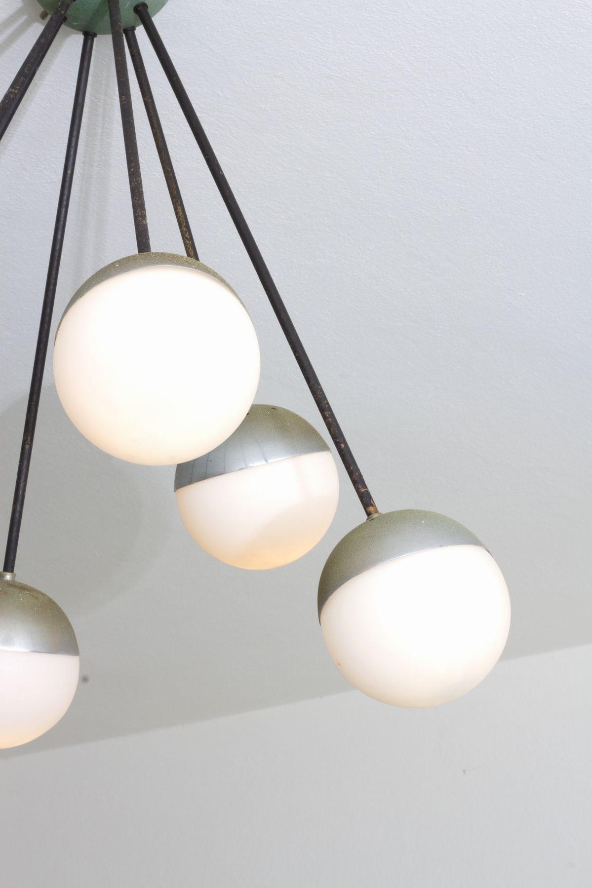 Lampada a Sospensione Sei Luci Galassia. Stilnovo